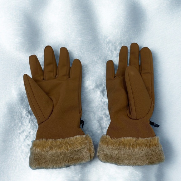 Like New! HEAD Weatherproof Faux Fur Winter Gloves - Picture 3 of 5